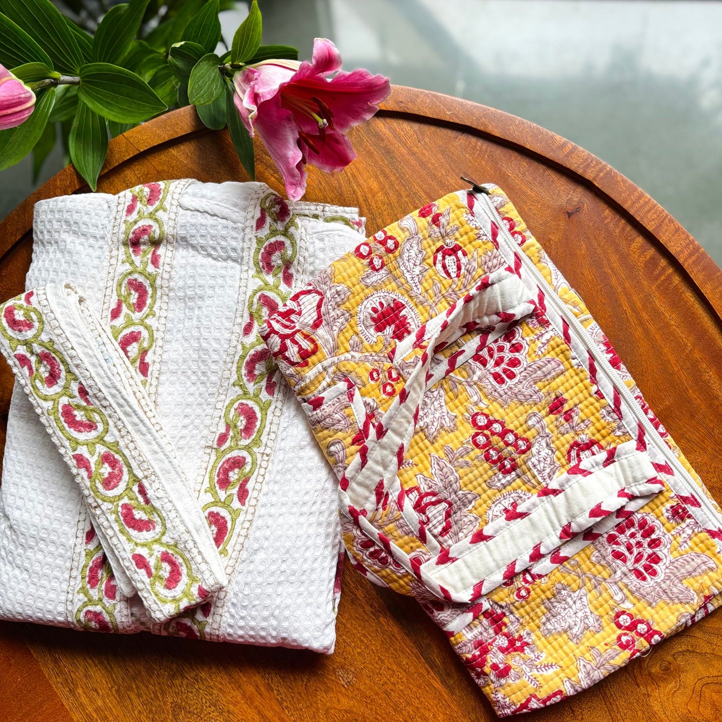 Beach Special Gift - For her (Bathrobe & Tote Bag)