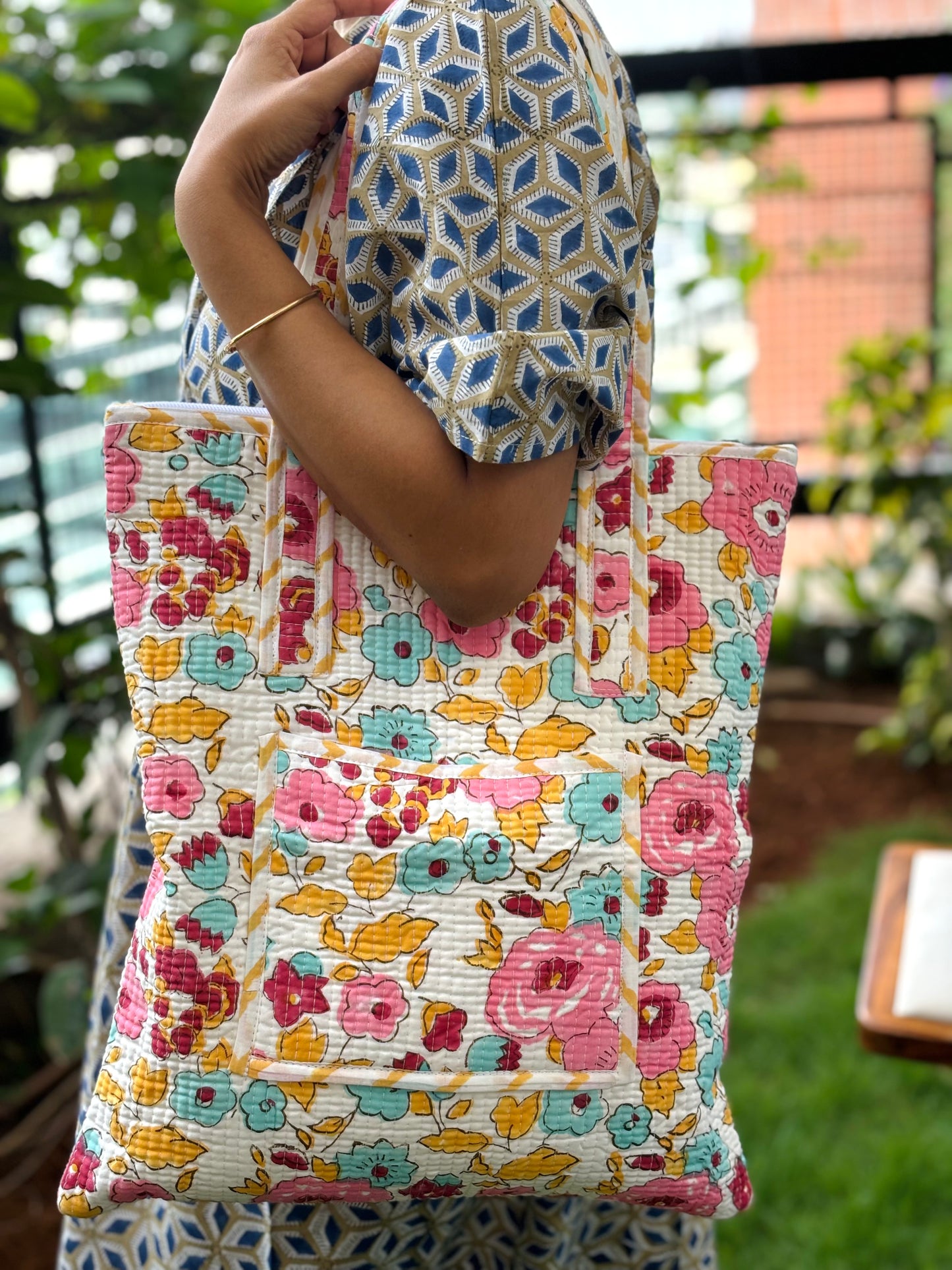 Bloom Burst Tote Bag
