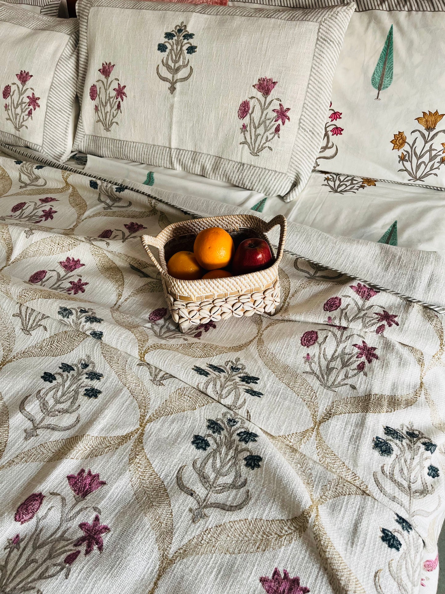Caribbean Dreams Jute Bedcover