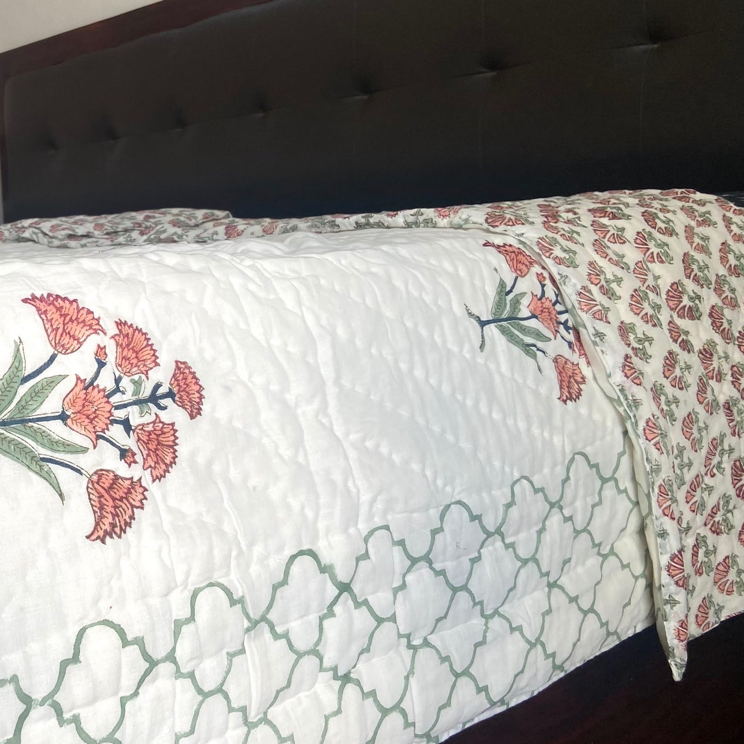Daisy Dream Single Bed Reversible Quilt
