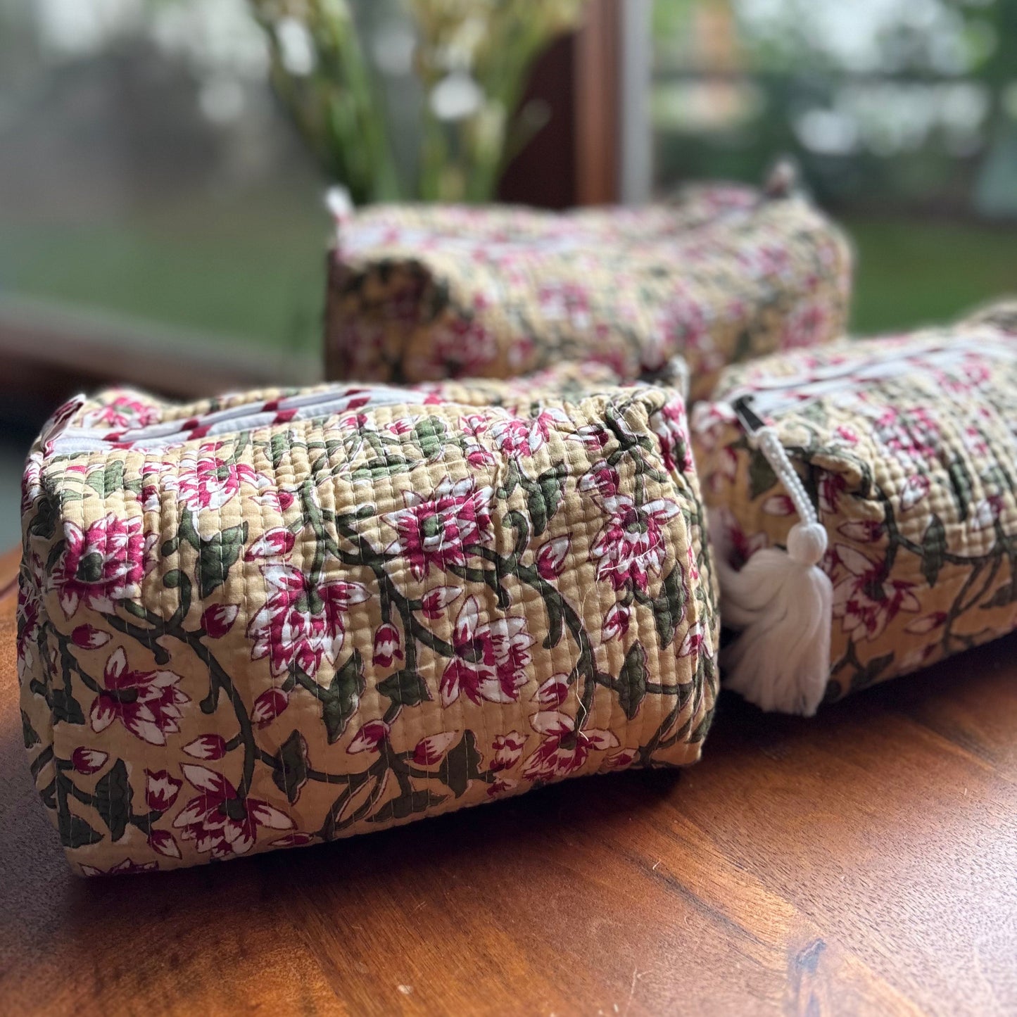 Multipurpose Pouch (set of 3) - Wild Mustard Green