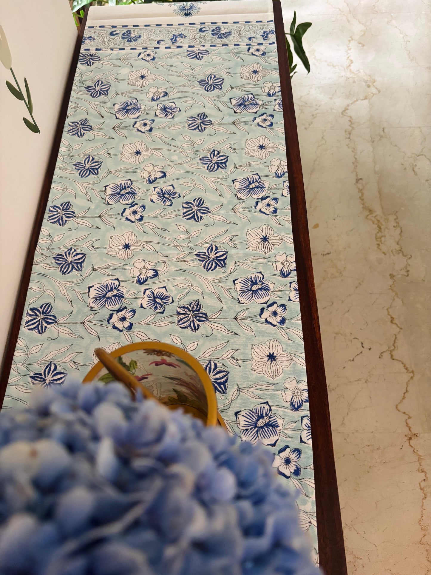 Blue Bliss Table Runner