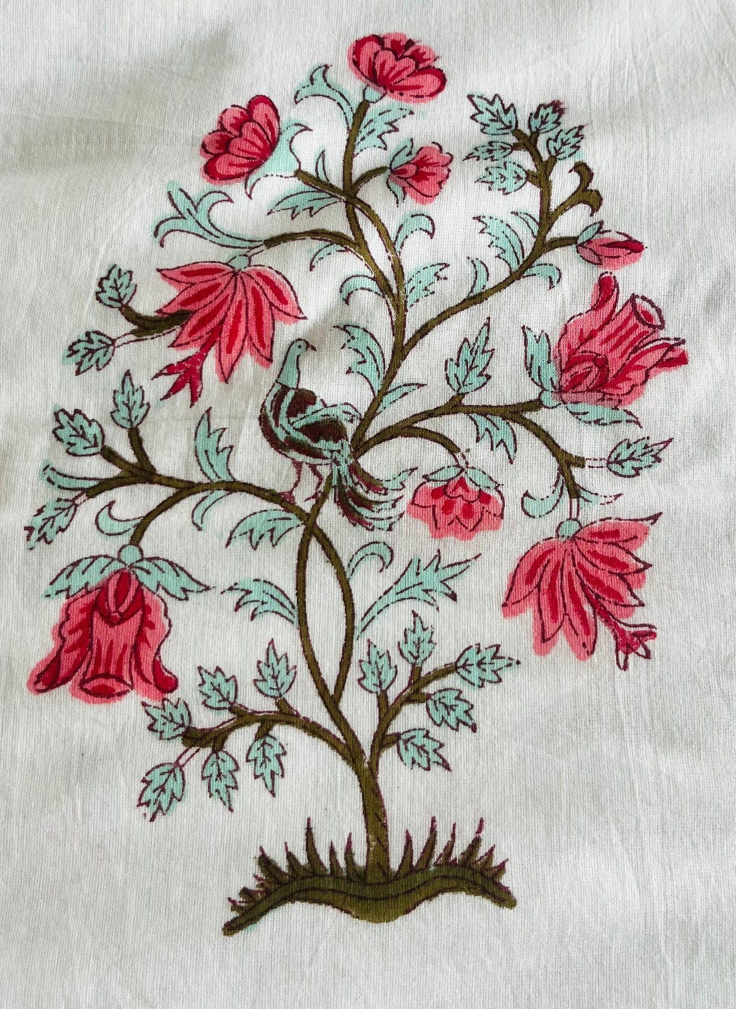 Gulabi Parinda Reversible Single Bed Dohar