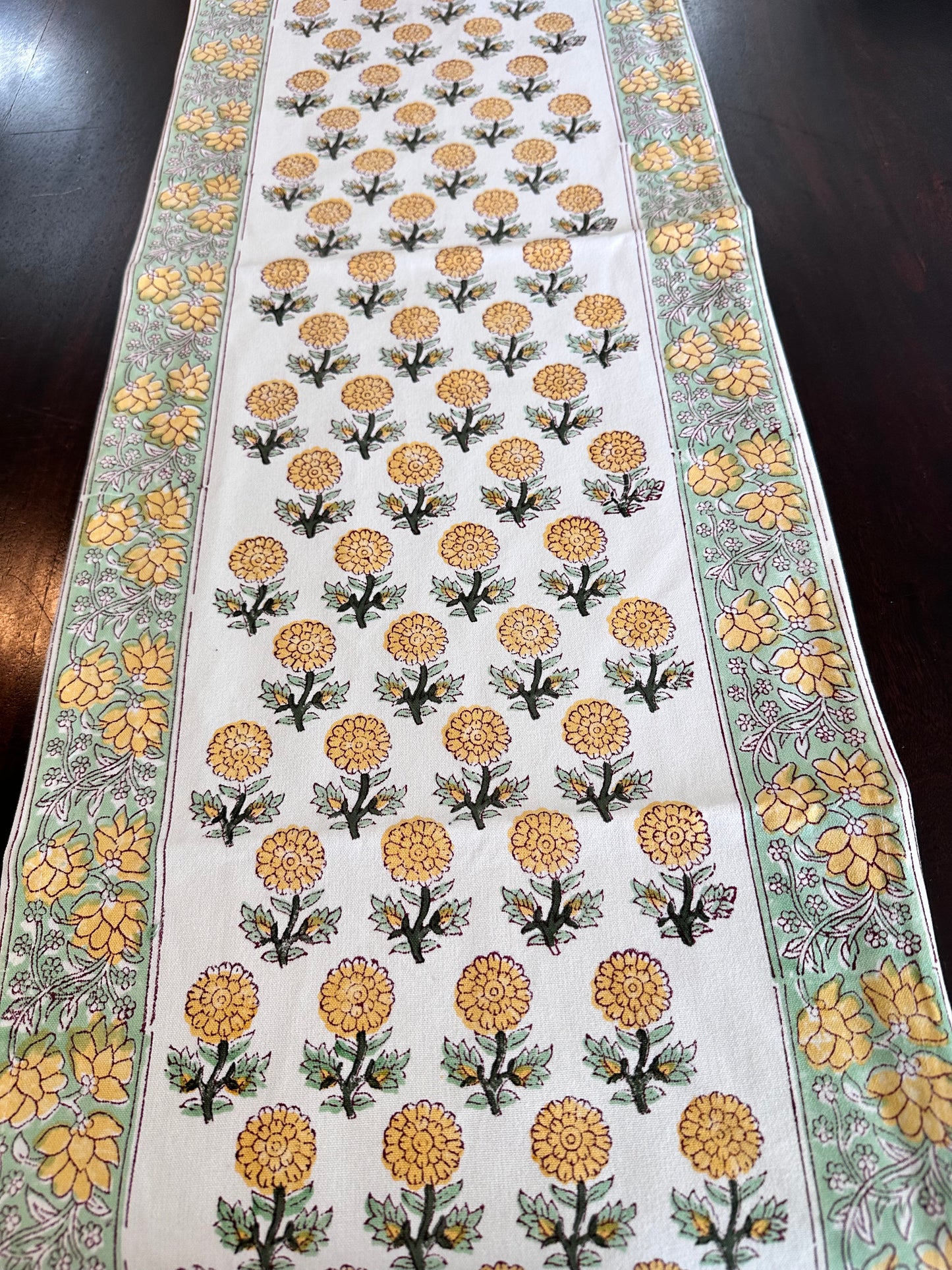 Lemon Blossom Table Runner