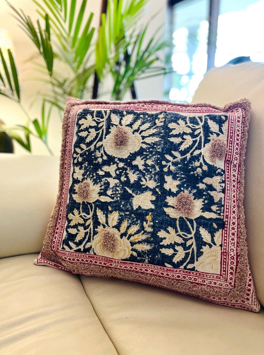 Artisanal Tapestry Cushion Cover