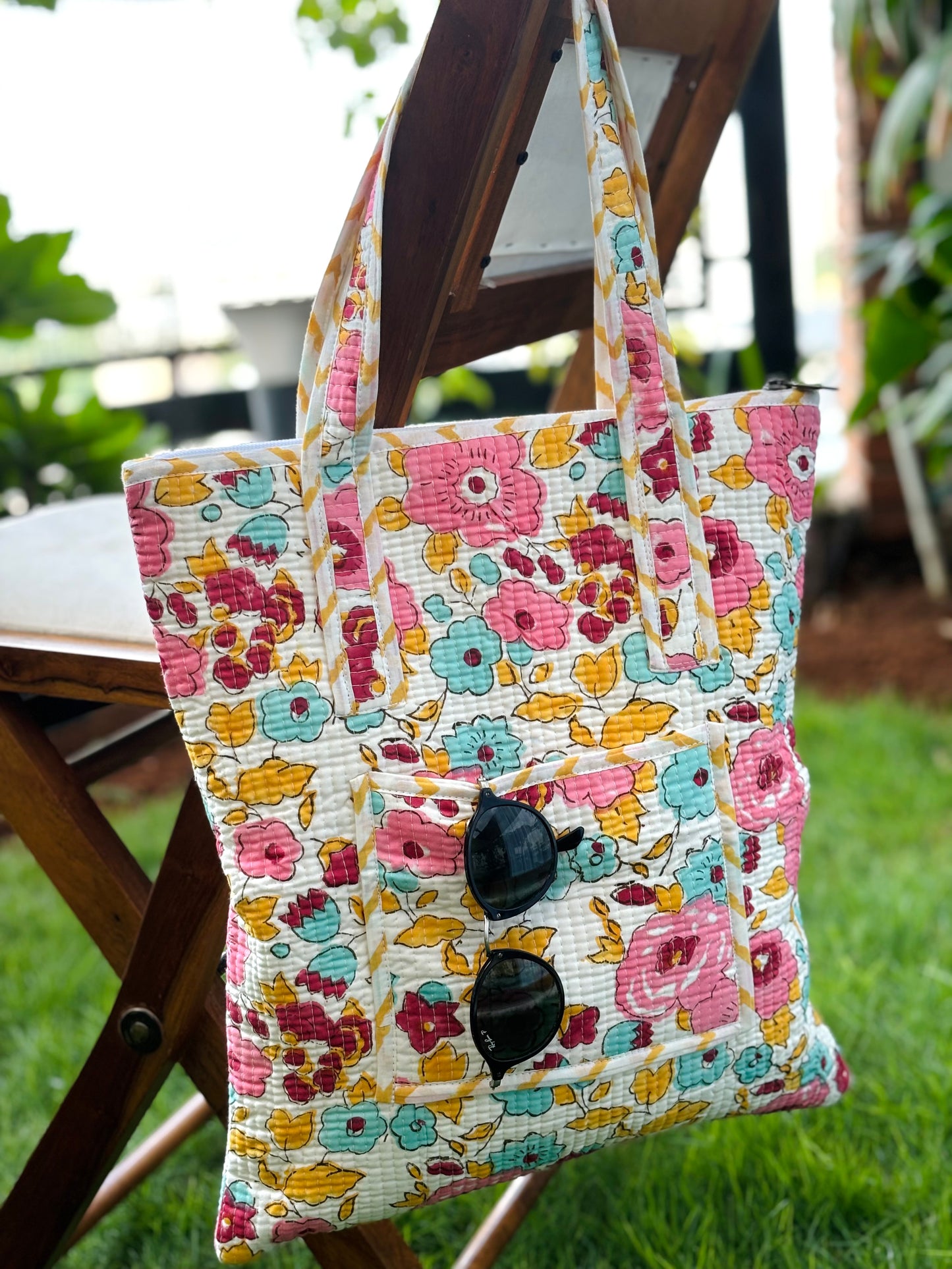 Bloom Burst Tote Bag