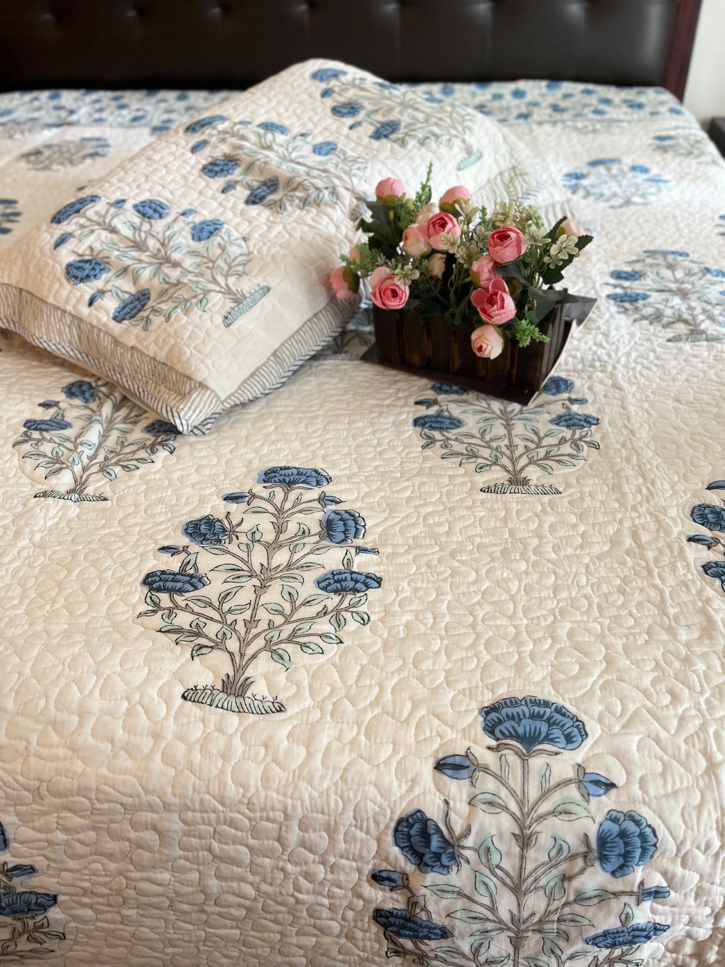 Neel Bagh Reversible Quilted Bedcover