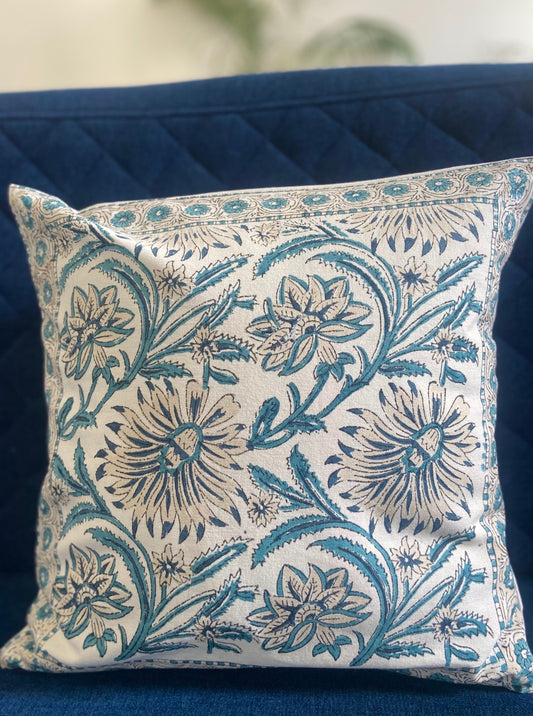 Neela jaal Cushion Cover