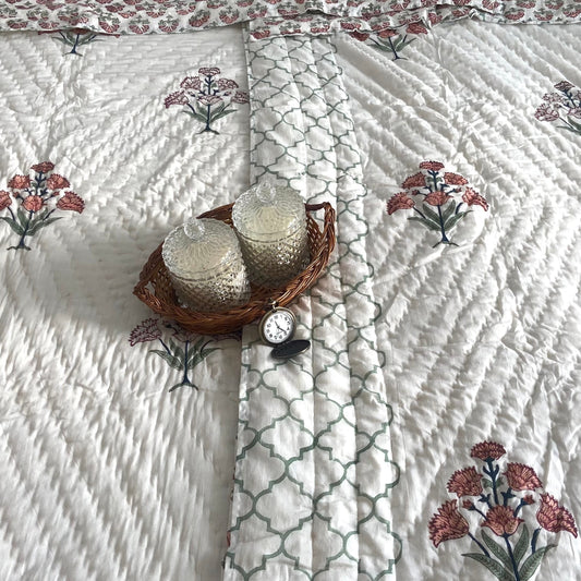 Daisy Dream Single Bed Reversible Quilt