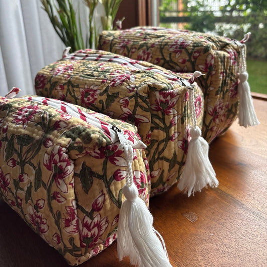 Multipurpose Pouch (set of 3) - Wild Mustard Green
