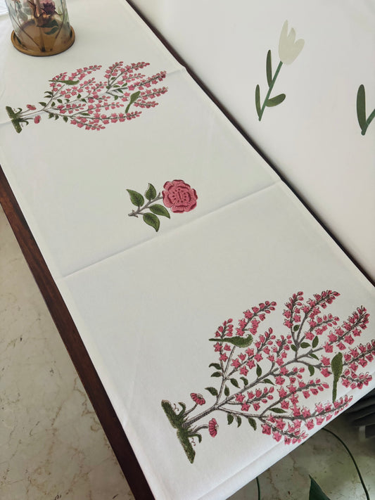 Pink Beauty Table Runner