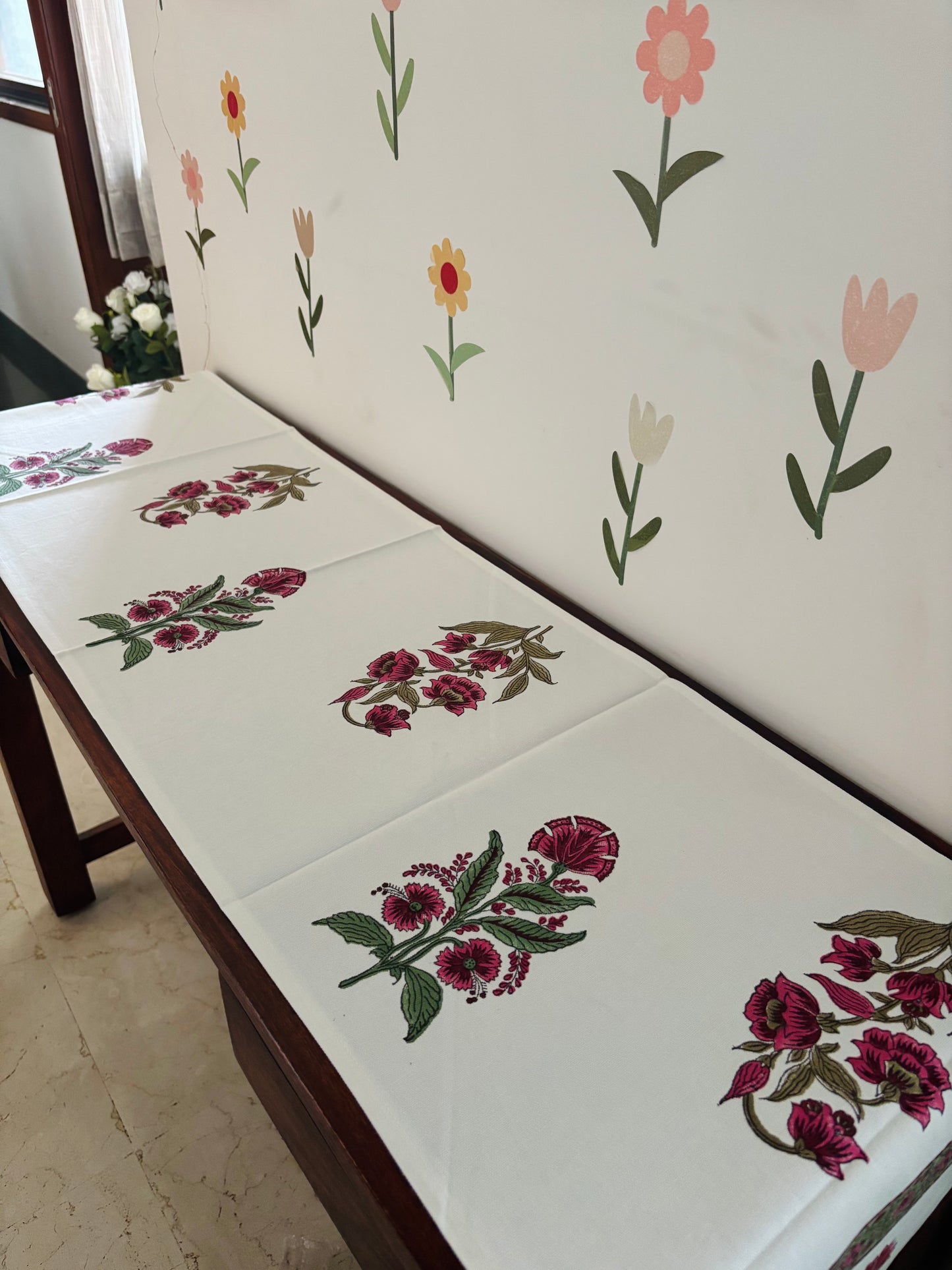 Sangria Red Table Runner