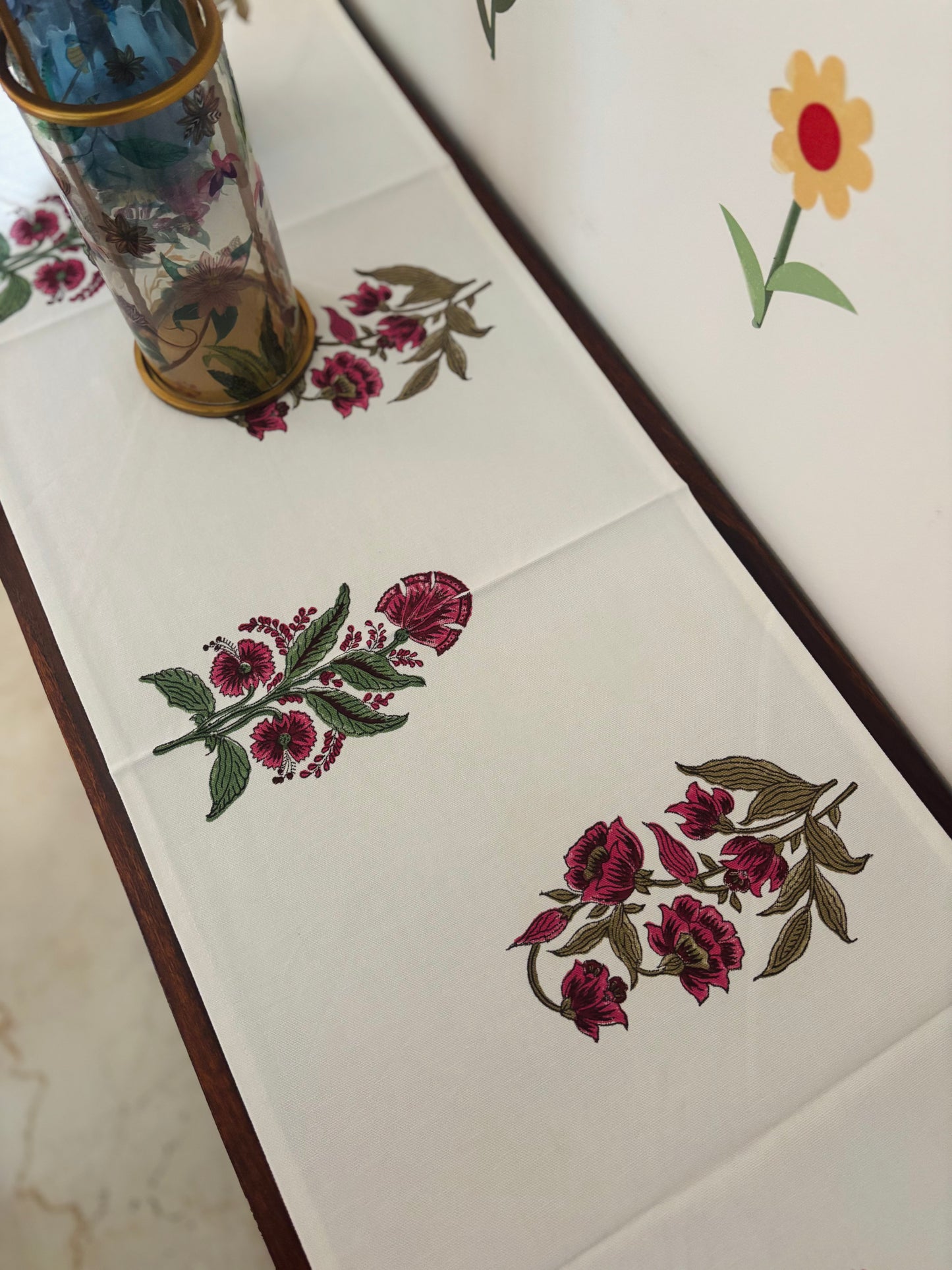 Sangria Red Table Runner