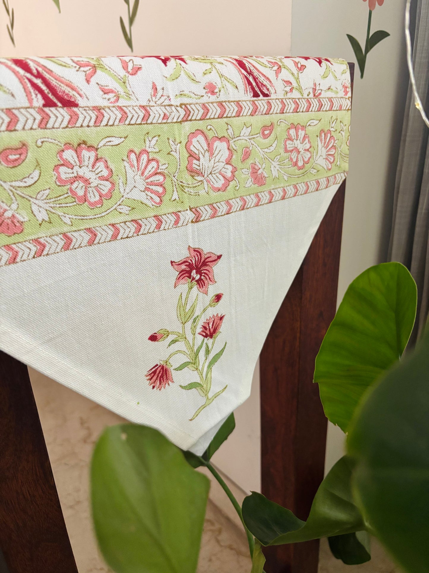 Floral Regal Table Runner