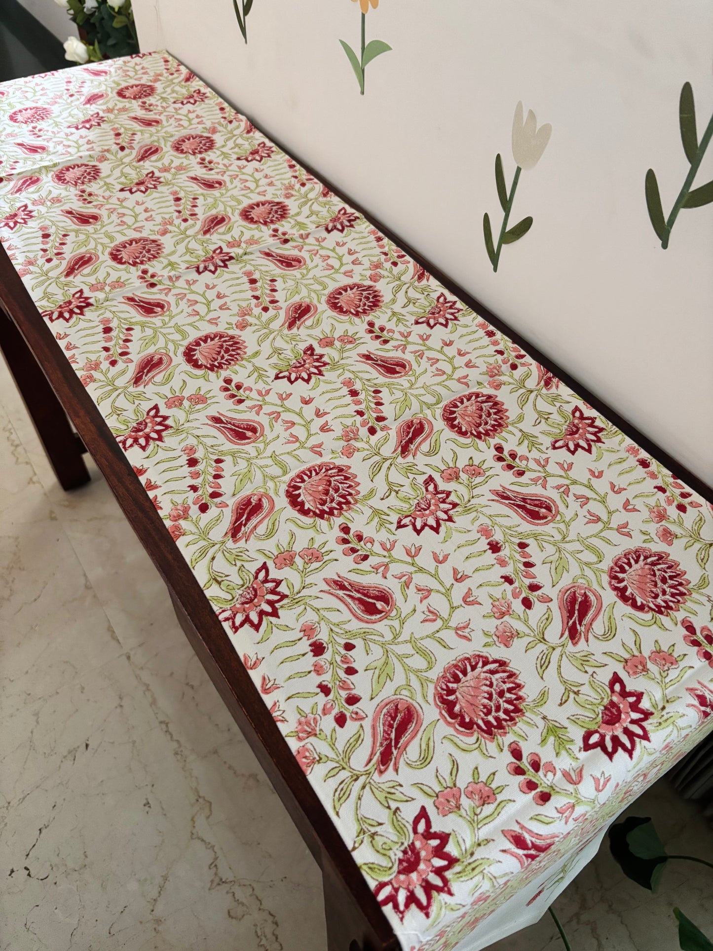 Floral Regal Table Runner