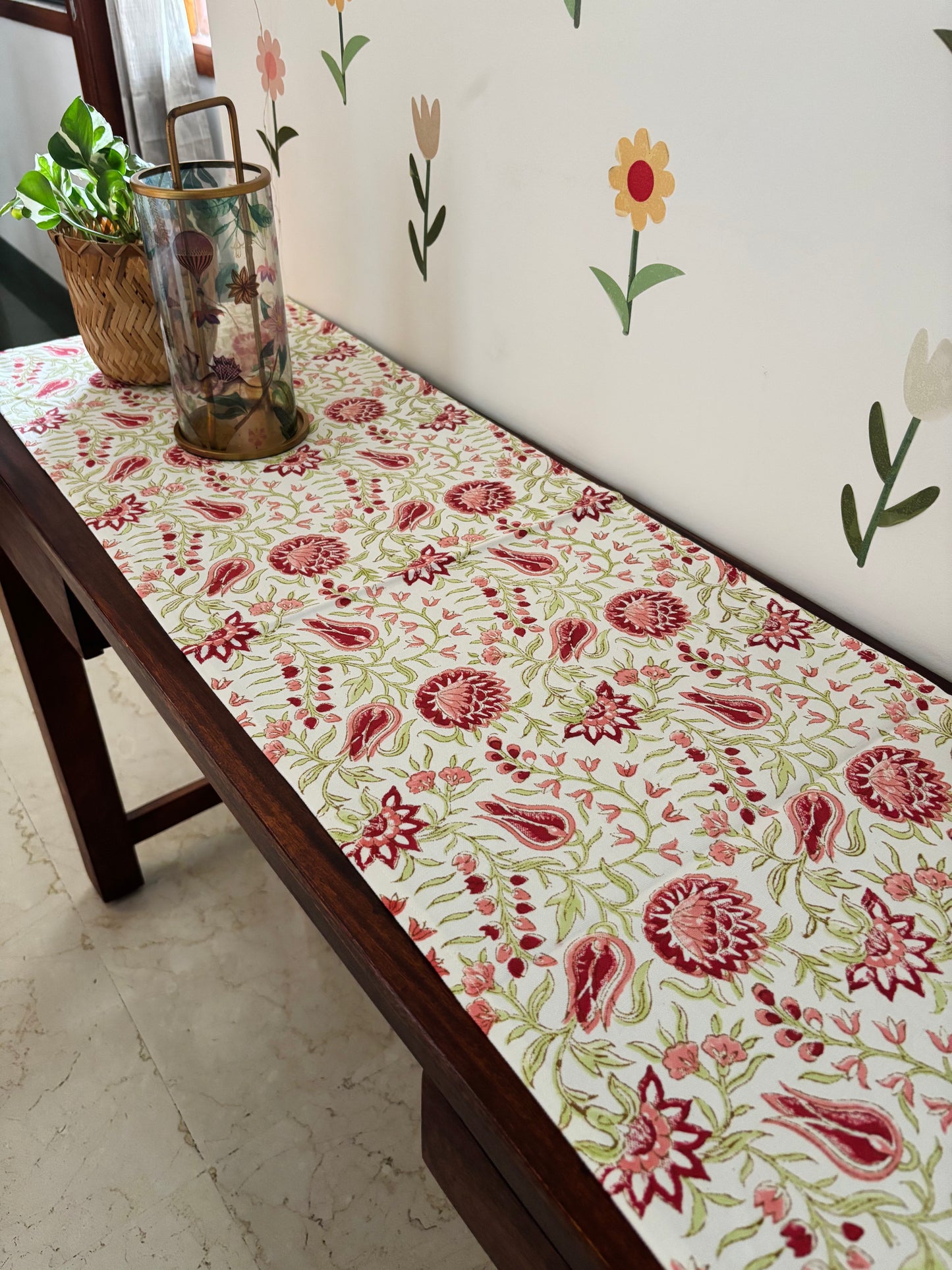 Floral Regal Table Runner