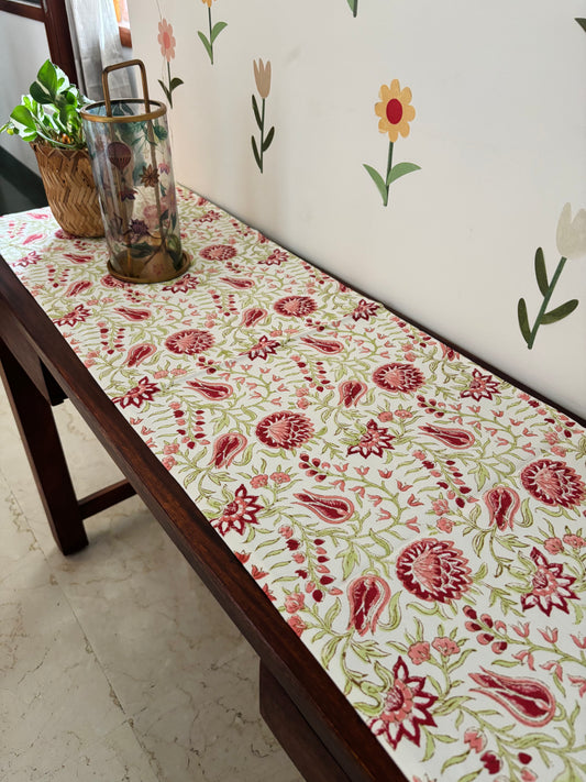 Floral Regal Table Runner