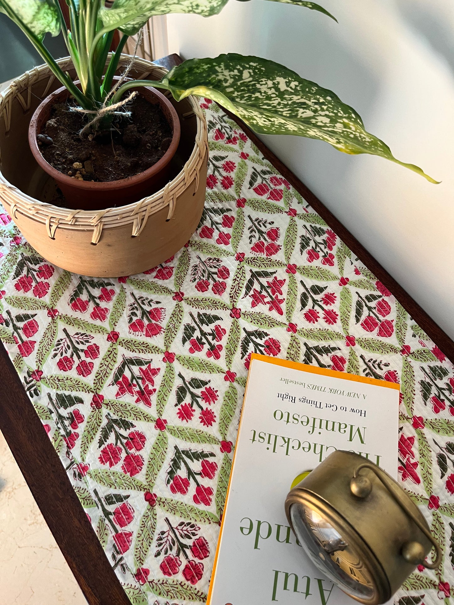 Tropical Fusion Quilted & Reversible Table Runner