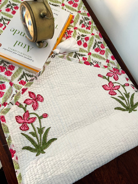 Tropical Fusion Quilted & Reversible Table Runner