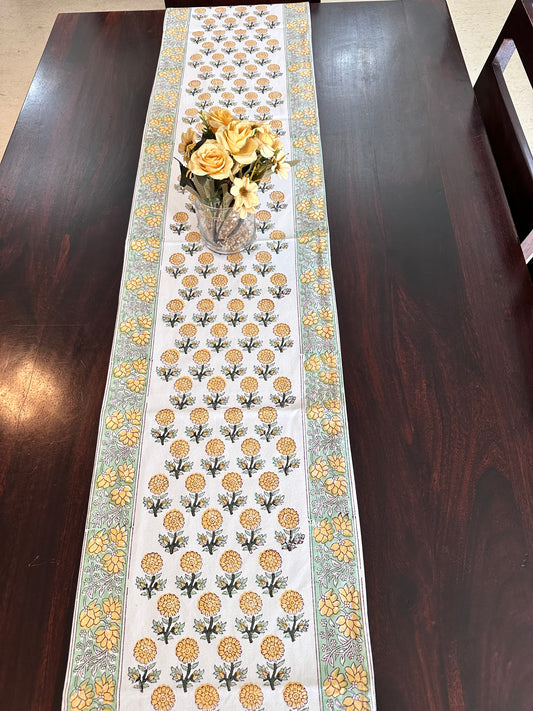 Lemon Blossom Table Runner