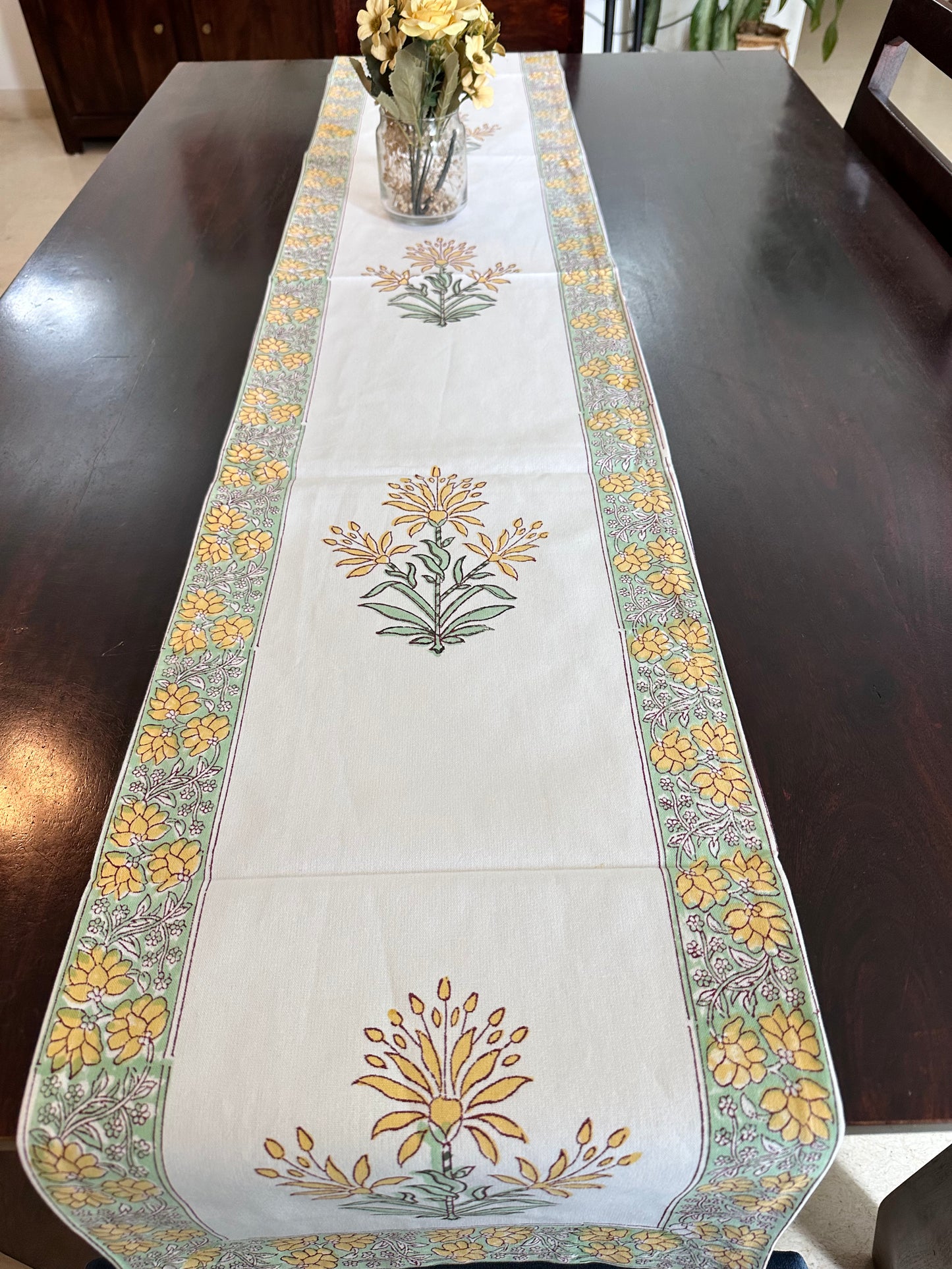 Lemon Blossom Table Runner