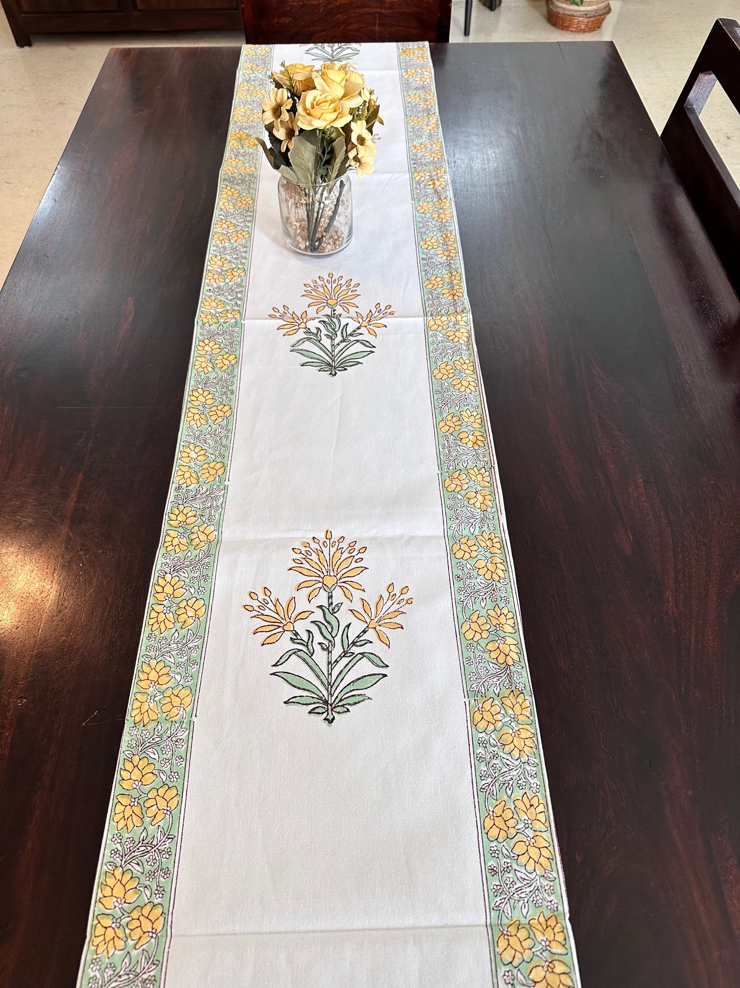 Lemon Blossom Table Runner