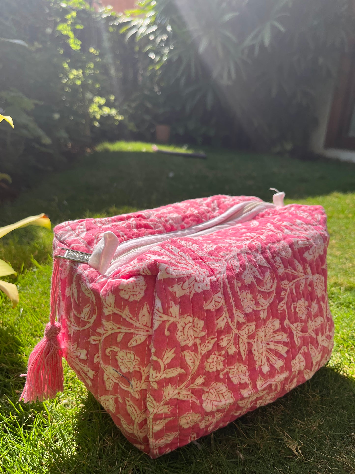 Multipurpose Pouch - Pink Floral