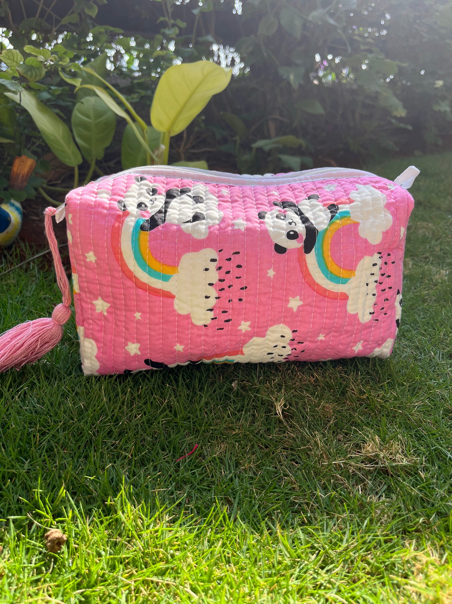 Multipurpose Pouch - Rainbow Panda Kids