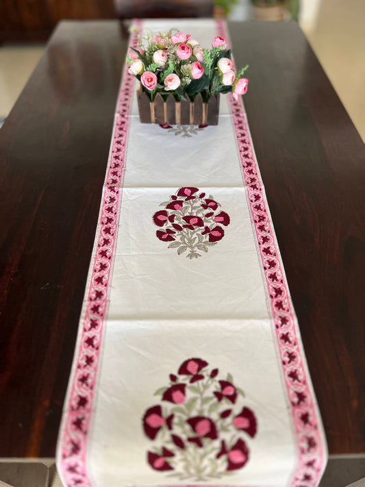 Red bunch Table Runner