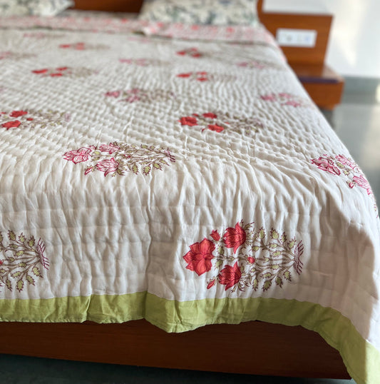 Noor Reversible Cotton King Sized Quilt